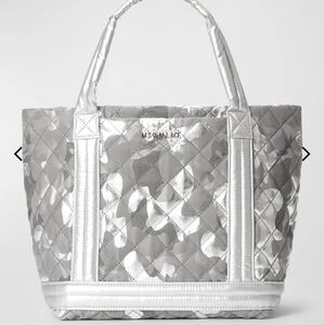 MZ WALLACE Small Empire Tote Quilted Nylon Tote Bag